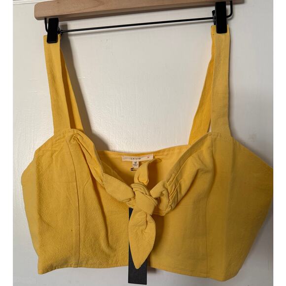 Le Lis Dresses & Skirts - NWT Le Lis Butter Yellow Two-Piece, Top M, Skirt, Small
